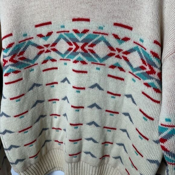Sun Valley Sweater Men’s Size L Wool Pullover Vintage - Picture 6 of 6